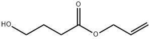 Butanoic acid, 4-hydroxy-, 2-propen-1-yl ester Structure