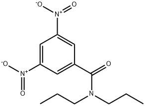 Benzamide, 3,5-dinitro-N,N-dipropyl- Structure