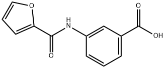 3-(furan-2-aMido)benzoic acid Structure