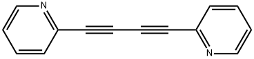 Pyridine, 2,2'-(1,3-butadiyne-1,4-diyl)bis- Structure