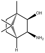 [1R-(2-endo,3-exo)]-3-amino-1,7,7-trimethylbicyclo[2.2.1]heptan-2-ol 구조식 이미지