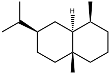 (1S,8aα)-Decahydro-1,4aβ-dimethyl-7β-(1-methylethyl)naphthalene 구조식 이미지
