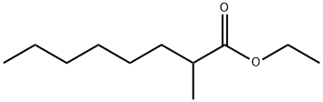 Ethyl 2-methyloctanoate 구조식 이미지