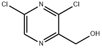 2-Pyrazinemethanol, 3,5-dichloro- 구조식 이미지