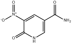 3-Pyridinecarboxamide, 1,6-dihydro-5-nitro-6-oxo- 구조식 이미지