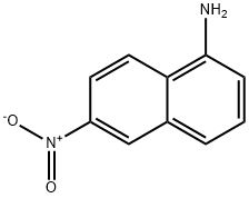 1-Naphthalenamine, 6-nitro- 구조식 이미지