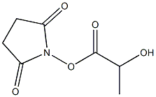 Succinimide, N-(L-lactoyloxy)- (8CI) Structure