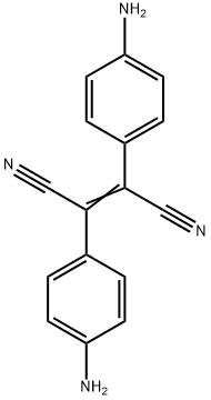 2-Butenedinitrile, 2,3-bis(4-aminophenyl)- Structure