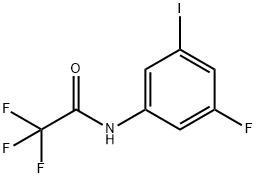 Acetamide, 2,2,2-trifluoro-N-(3-fluoro-5-iodophenyl)- Structure