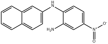 1,2-Benzenediamine, N1-2-naphthalenyl-4-nitro- Structure