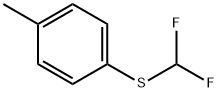 Benzene, 1-[(difluoromethyl)thio]-4-methyl- 구조식 이미지