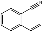 Benzonitrile, 2-ethenyl- Structure