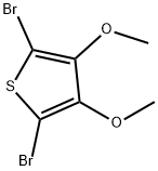Thiophene, 2,5-dibromo-3,4-dimethoxy- Structure