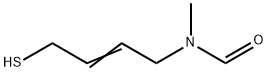 Formamide,N-(4-mercapto-2-butenyl)-N-methyl-(9CI) Structure