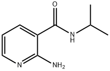 3-Pyridinecarboxamide, 2-amino-N-(1-methylethyl)- Structure