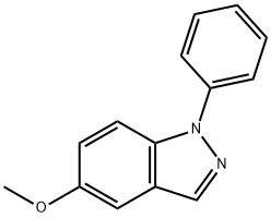 5-Methoxy-1-phenyl-1H-indazole Structure