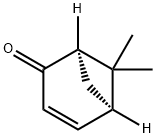 (+)-Apoverbenone 구조식 이미지