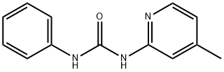 Urea, N-(4-methyl-2-pyridinyl)-N'-phenyl- Structure