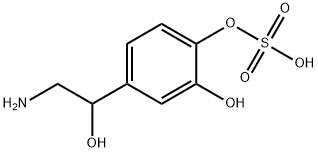 dl-norepinephrine-4-O-sulfate 구조식 이미지