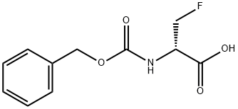 D-Alanine, 3-fluoro-N-[(phenylmethoxy)carbonyl]- 구조식 이미지