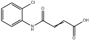 2-Butenoic acid, 4-[(2-chlorophenyl)amino]-4-oxo- Structure