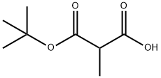 α-methylmalonate mono-tert-butyl ester Structure