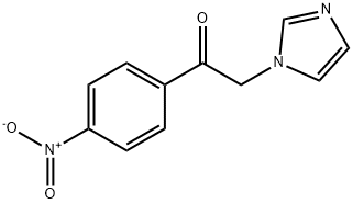 Ethanone, 2-(1H-imidazol-1-yl)-1-(4-nitrophenyl)- Structure