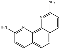 1,10-Phenanthroline-2,9-diamine 구조식 이미지