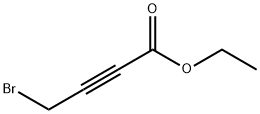 2-Butynoic acid, 4-bromo-, ethyl ester 구조식 이미지