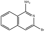 3-bromoisoquinolin-1-amine 구조식 이미지
