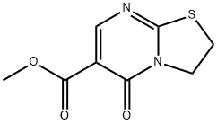 Methyl 5-oxo-2,3-dihydro-5h-[1,3]thiazolo[3,2-a]pyrimidine-6-carboxylate Structure