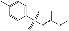 Ethanimidic acid, N-[(4-methylphenyl)sulfonyl]-, methyl ester Structure