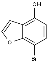 7-bromo-1-benzofuran-4-ol Structure