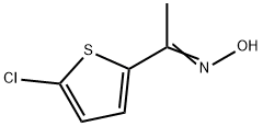 Ethanone, 1-(5-chloro-2-thienyl)-, oxime 구조식 이미지