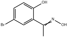 2-Hydroxy-5-broMoacetophenone oxiMe Structure