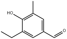 Benzaldehyde, 3-ethyl-4-hydroxy-5-methyl- Structure