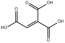 1,1,2-Ethenetricarboxylic acid Structure