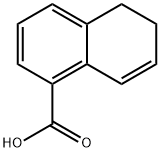 1-Naphthalenecarboxylic acid, 5,6-dihydro- Structure