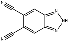 2H-Benzotriazole-5,6-dicarbonitrile Structure