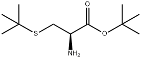 L-Cysteine, S-(1,1-dimethylethyl)-, 1,1-dimethylethyl ester Structure