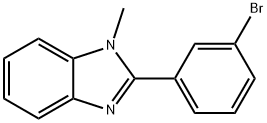 1H-Benzimidazole, 2-(3-bromophenyl)-1-methyl- Structure