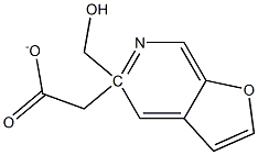 Furo[2,3-c]pyridine-5-methanol, 5-acetate Structure