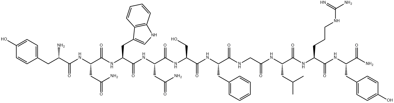 Kisspeptin 10 (rat) Structure