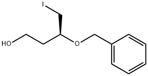 (S)-3-O-BENZYL-4-IODOBUTAN-1-OL Structure