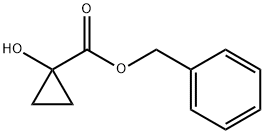 Cyclopropanecarboxylic acid, 1-hydroxy-, phenylmethyl ester Structure