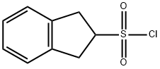 2,3-dihydro-1H-indene-2-sulfonyl chloride Structure