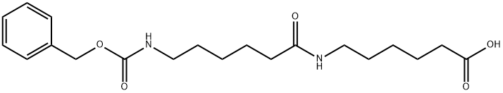 Carbobenzoxy-ε-aminocaproyl-ε-aminocaproic Acid 구조식 이미지
