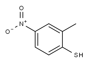 Benzenethiol, 2-?methyl-?4-?nitro- Structure
