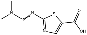 5-티아졸카르복실산,2-[[(디메틸아미노)메틸렌]아미노]-(9CI) 구조식 이미지