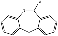 11H-Dibenz[b,e]azepine, 6-chloro- 구조식 이미지